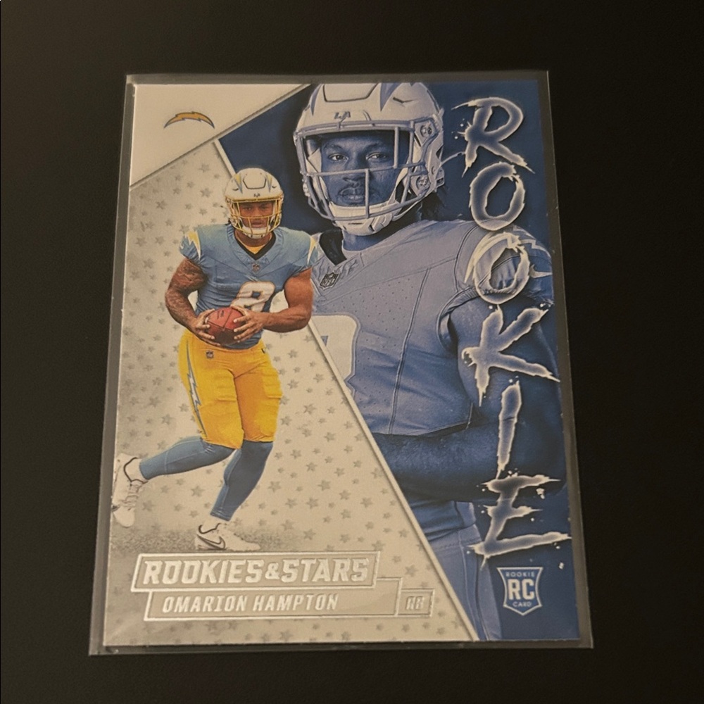Panini Rookies & Stars Blue and Yellow Rookie Card